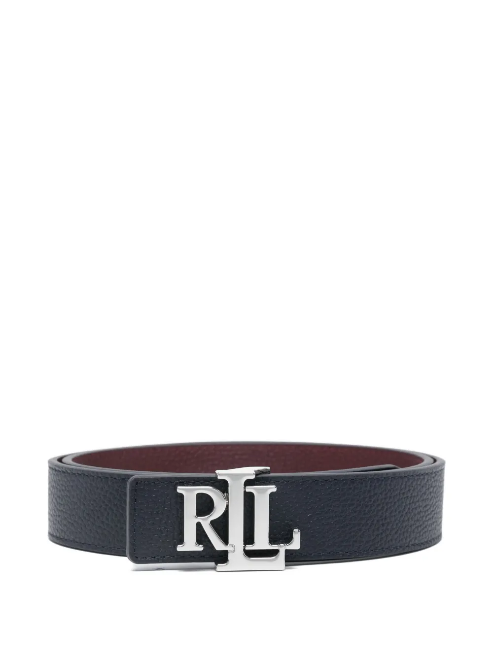 

Кожаный ремень с логотипом POLO RALPH LAUREN, синий