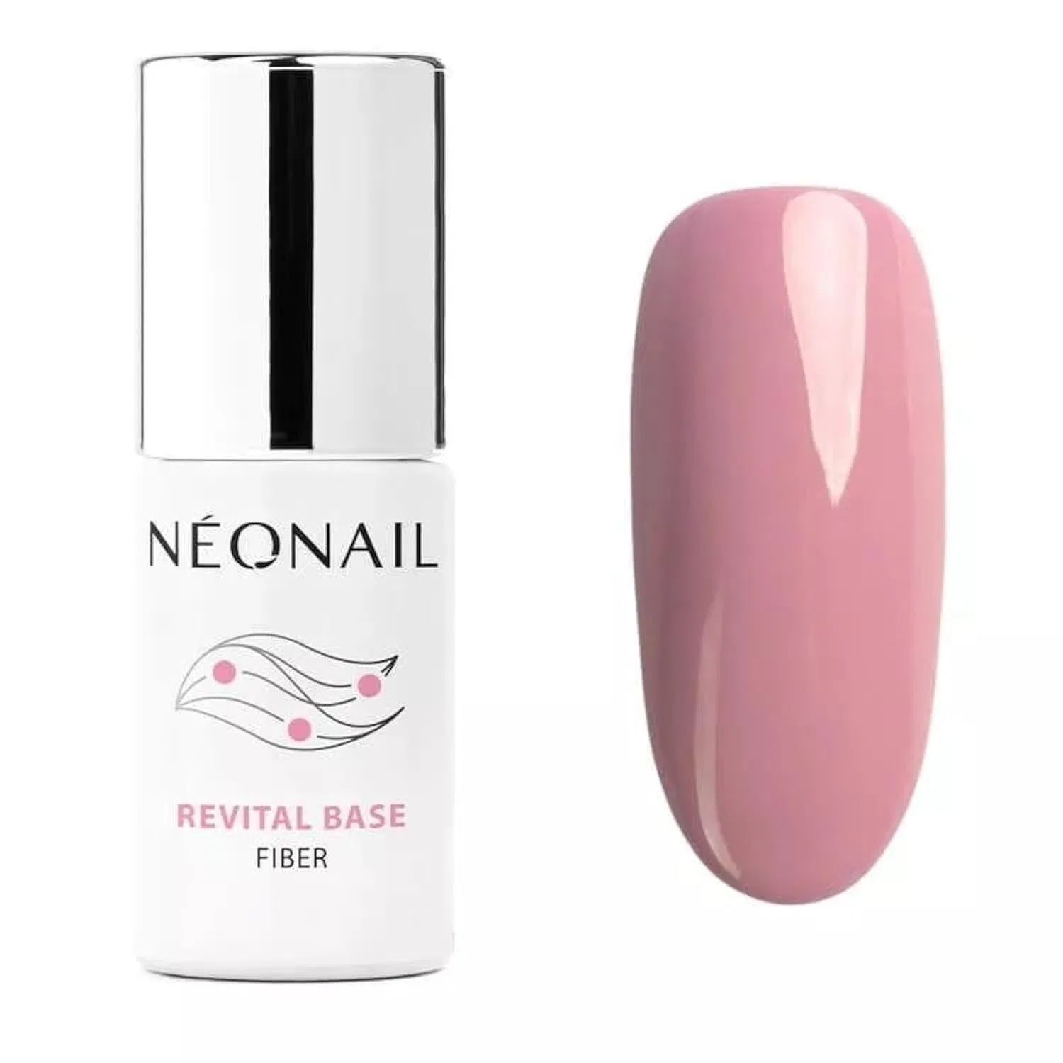 Базовое покрытие для УФ-гель-лака NEONAIL UV Revital Base Fibre Warm Cover, 7.2 мл Néonail