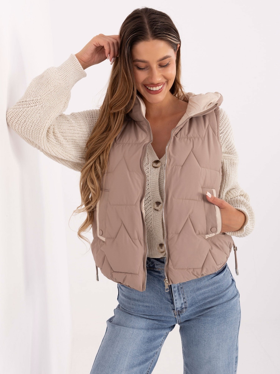 

Жилет Madnezz House 2502, темно-бежевый