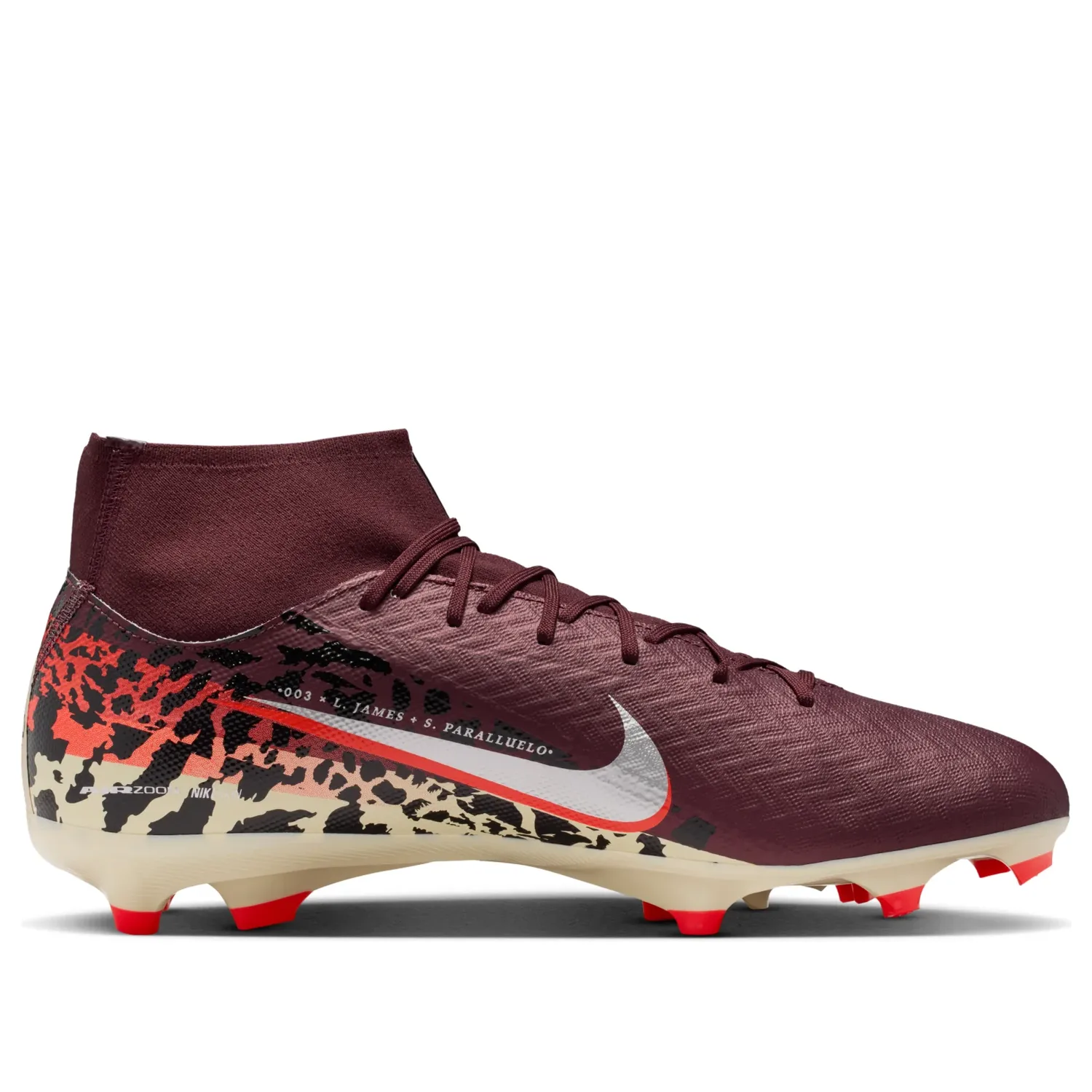 Кроссовки Nike Mercurial Superfly 10 Academy MG 'United 003 Pack', бордовый — фото 2