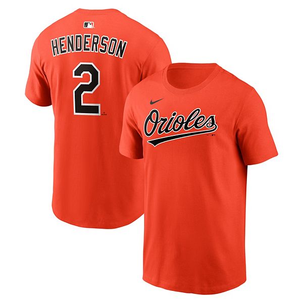 

Футболка Baltimore Orioles с именем и номером Gunnar Henderson Nike