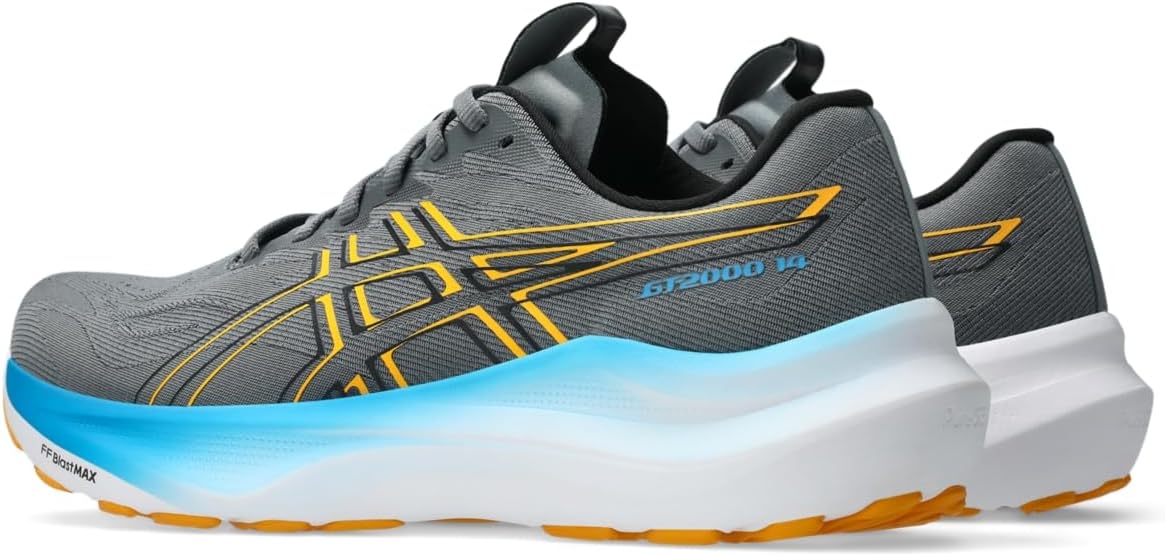 Беговые кроссовки ASICS GT-2000 14 для мужчин, серый/стальной — фото 3