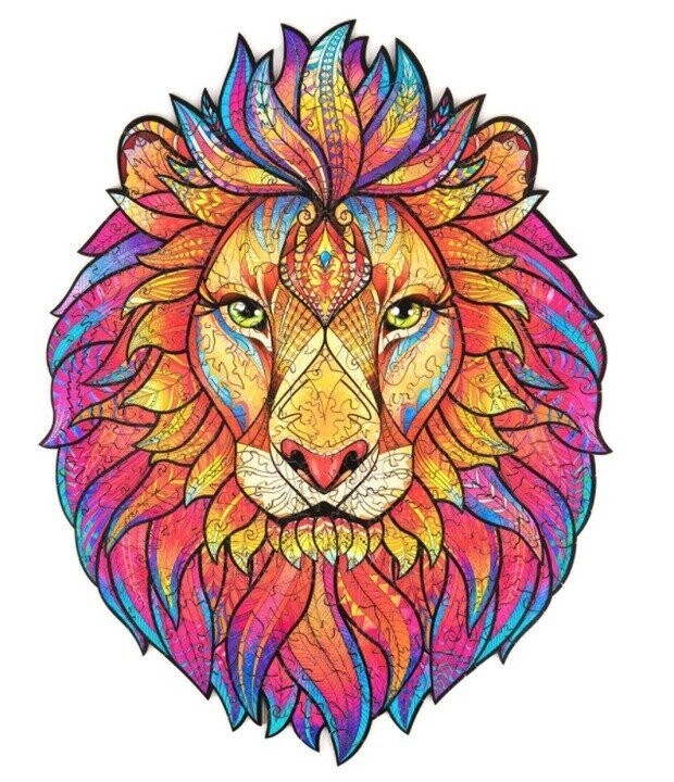 

Деревянный пазл для взрослых Colorful Lion XL Pan i Pani Gadżet