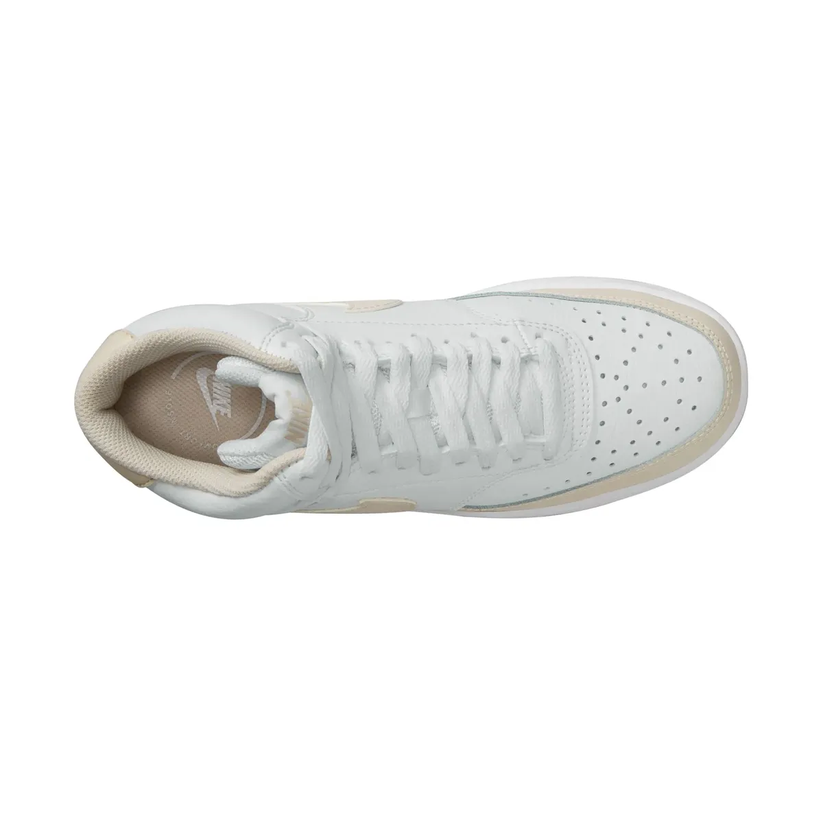 Кроссовки Nike Sportswear "Court Vision Mid", белый — фото 4