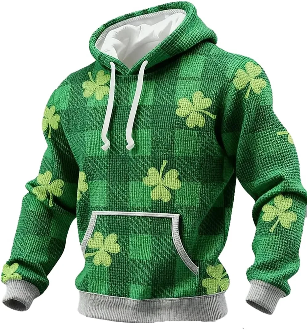 

Мужской свитшот St Patrick's Day с длинными рукавами CIVIZILUX