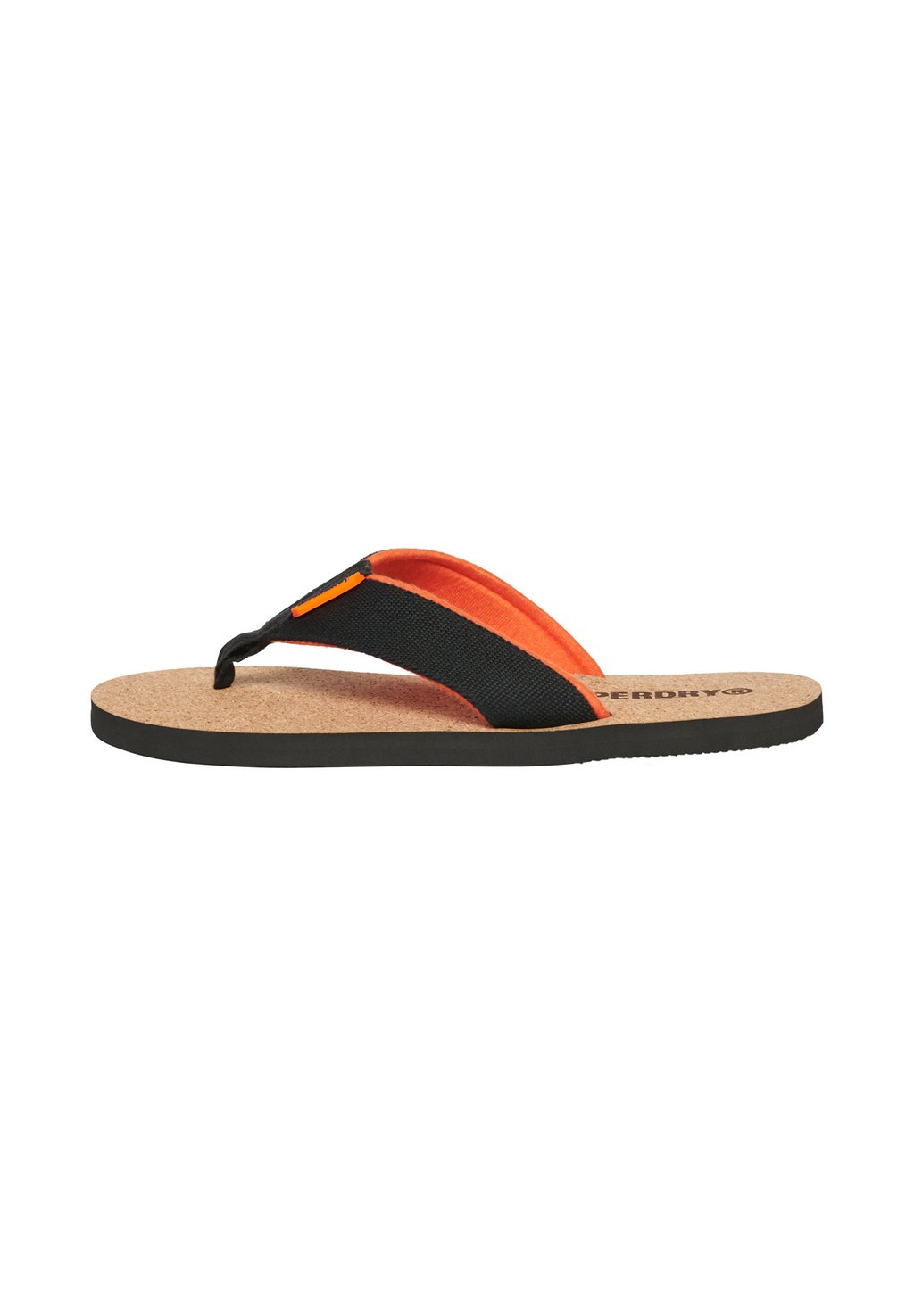 

Сандалии с Т-образной застежкой GRAPHIC FLIP FLOPS - Pool shoes Superdry, черный