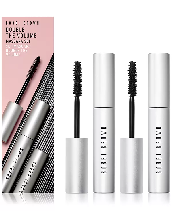 

Набор из 2-х тушей для ресниц с двойным объемом Bobbi Brown, black