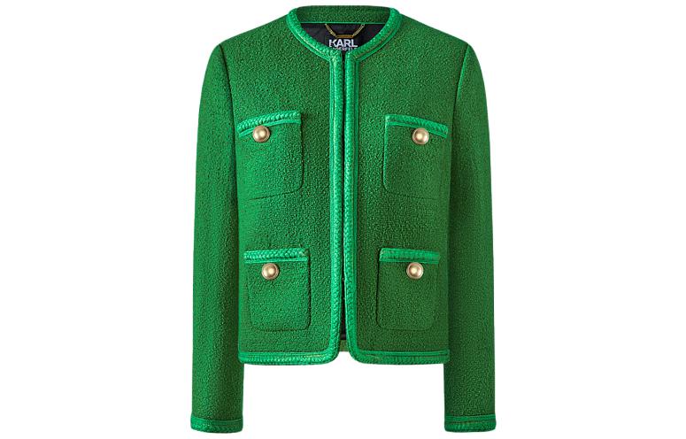 

KARL LAGERFELD / Karl Lagerfeld Jeans Куртка KARL LAGERFELD женская зеленая, Green