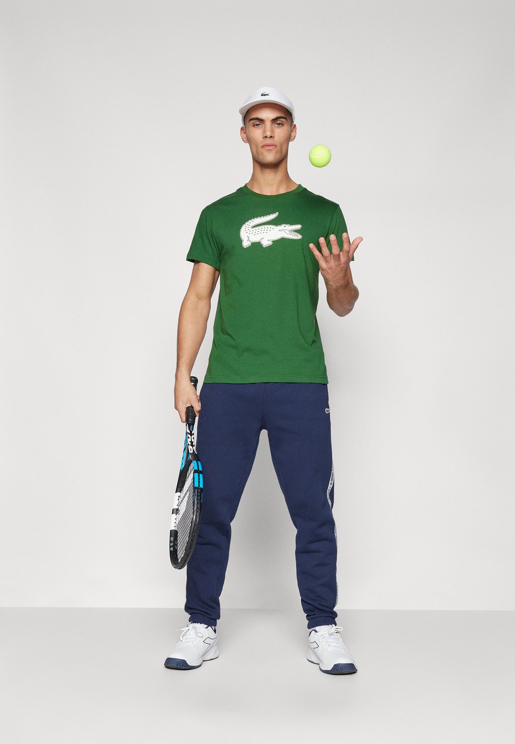 

Спортивная футболка SHIRT BIG CROCO Lacoste Sport, зеленый