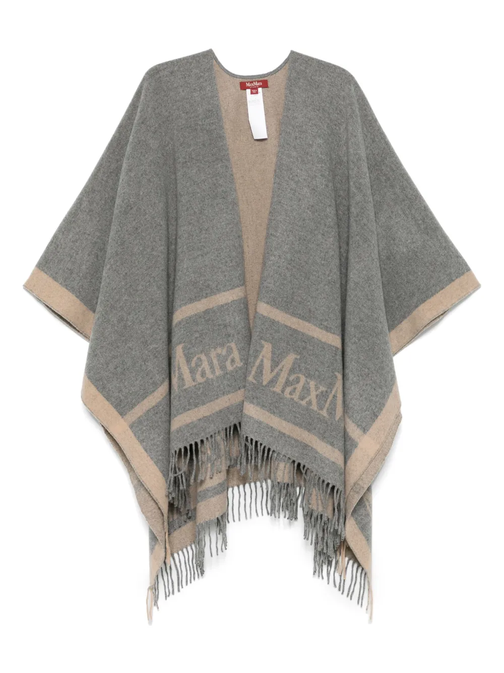 

Шерстяная парка MAX MARA, серый