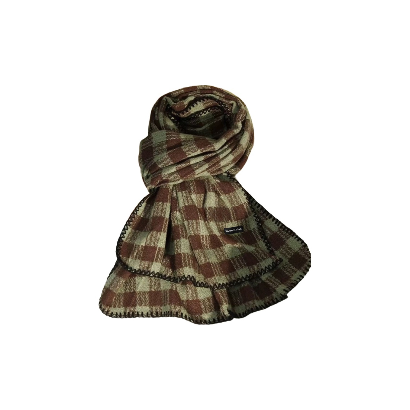 

Шарф из полиэстера вязаный для женщин WARRIOR, зеленый