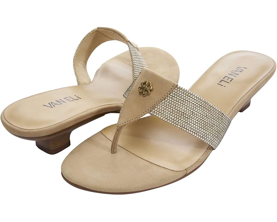 

Туфли Vaneli Henka, цвет Camel Raffia