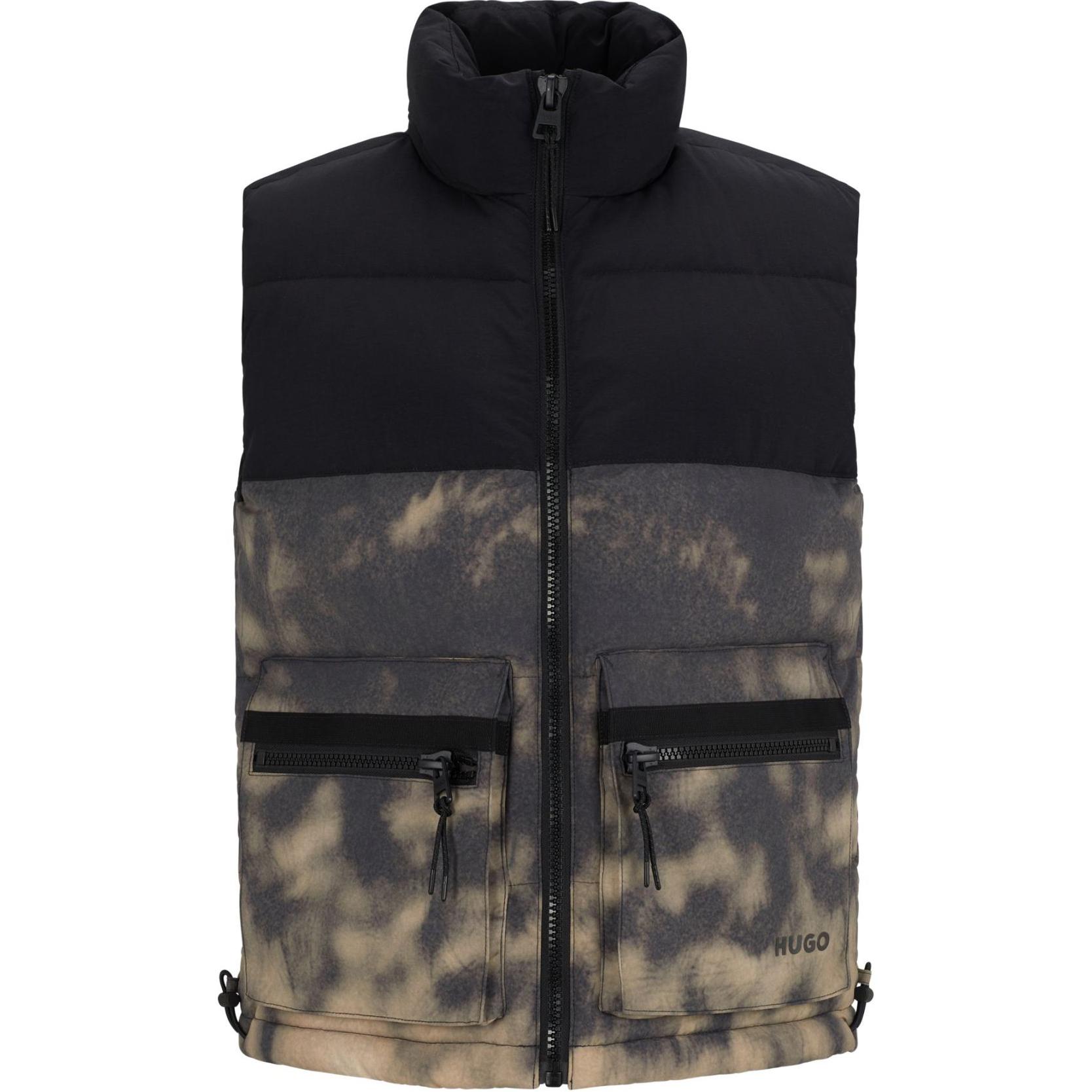 

Жилет Hugo Tie Dye Print HUGO BOSS, черный