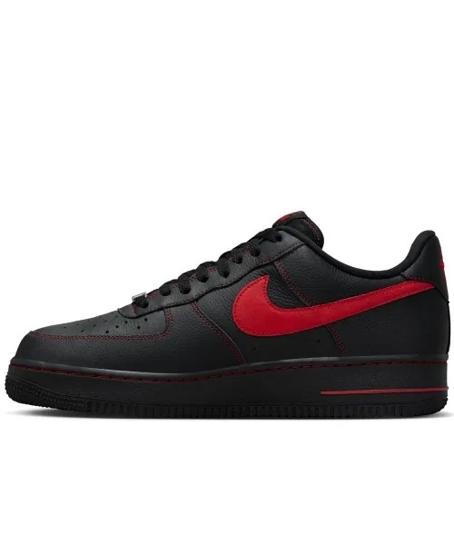 Мужские кроссовки NIKE Air Force 1 '07 LV8 чёрные — фото 3