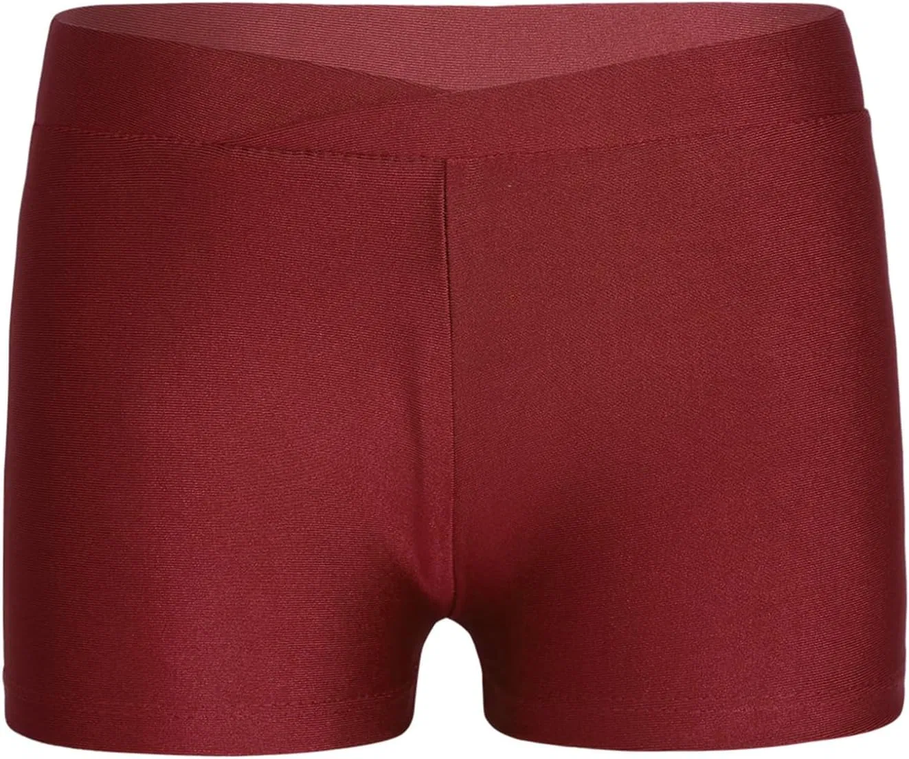 Шорты для танцев и спорта Freebily, V-front Burgundy