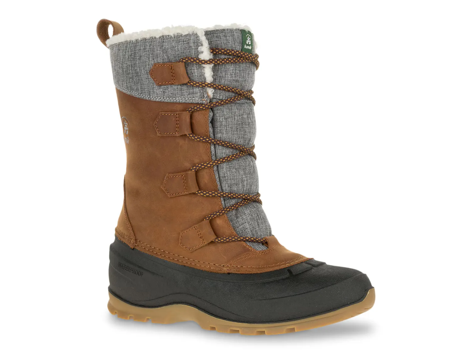 

Сапоги Snowgem Snow Boot Kamik, цвет cognac