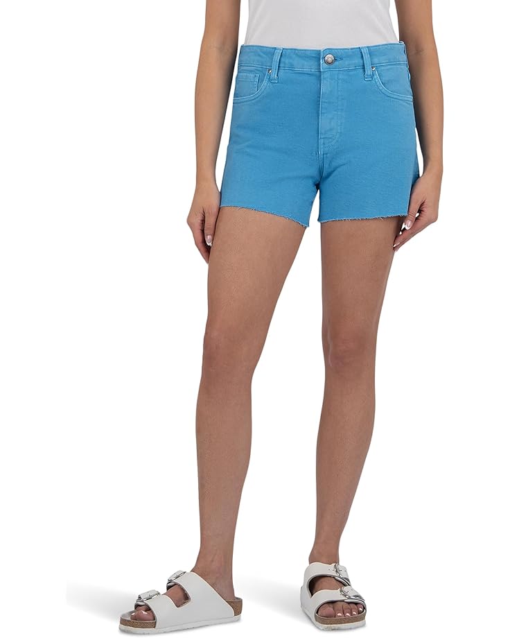 

Шорты KUT from the Kloth Jane High-rise Long Shorts, цвет Bahamas Blue