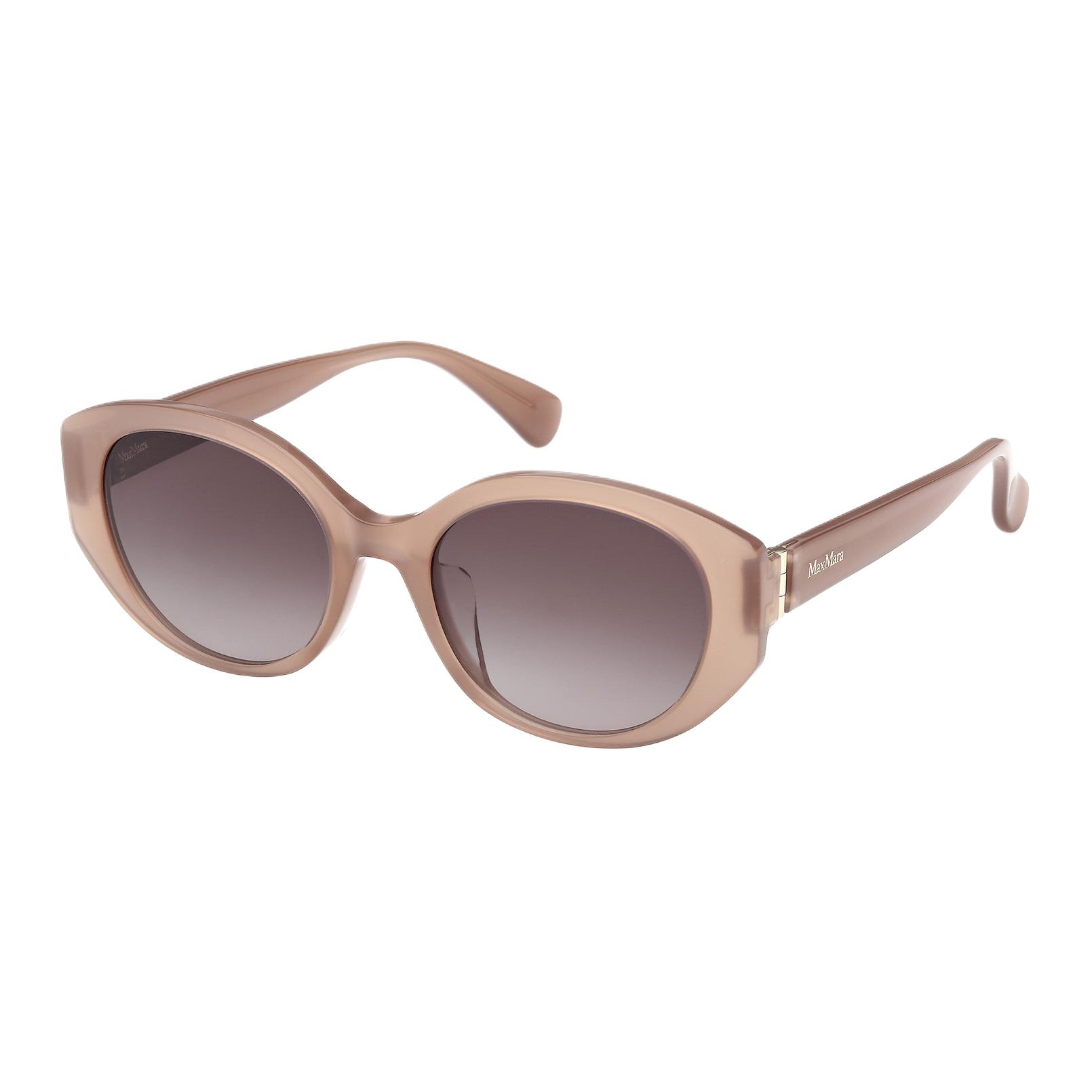

MaxMara Овальная оправа для солнцезащитных очков унисекс розовая, Pink