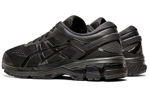 Кроссовки гелевые kayano 26 шириной 4е Asics, черный — фото 3