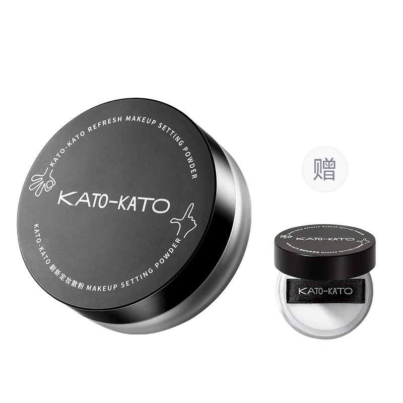 

KATO рассыпчатая пудра для контроля жирного блеска и коррекции тона кожи KATO-KATO