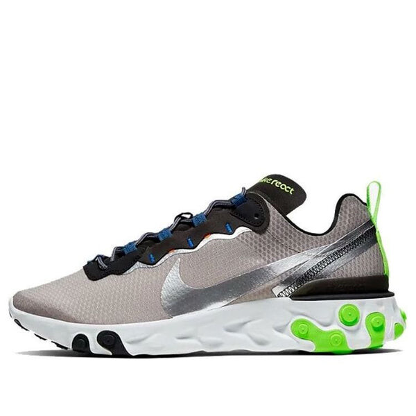

Кроссовки react element 55 se Nike, серый