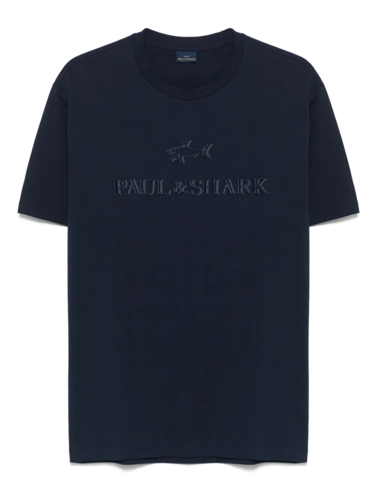

Футболка с вышитым логотипом Paul & Shark, синий