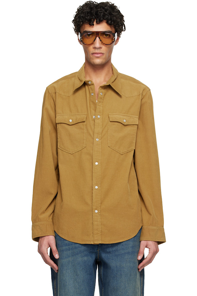 

Isabel Marant Бежевая рубашка Васко