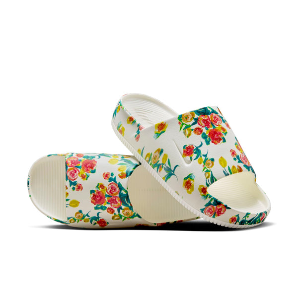 Тапочки calm slides 'floral' Nike, мультиколор — фото 3