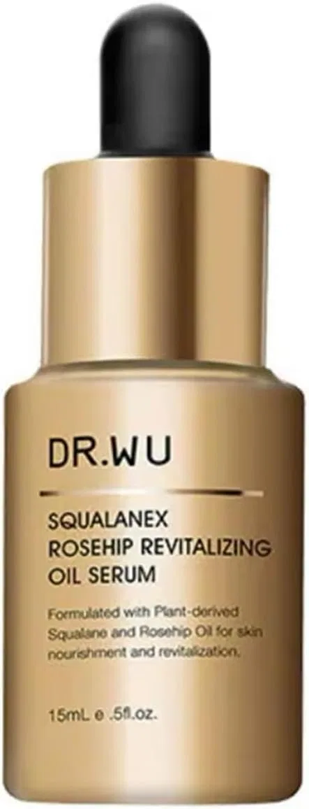Сыворотка Dr.Wu — Масляная с регенерирующим комплексом Squalanex Rose Hip Revitalizing Oil Serum, 15 мл