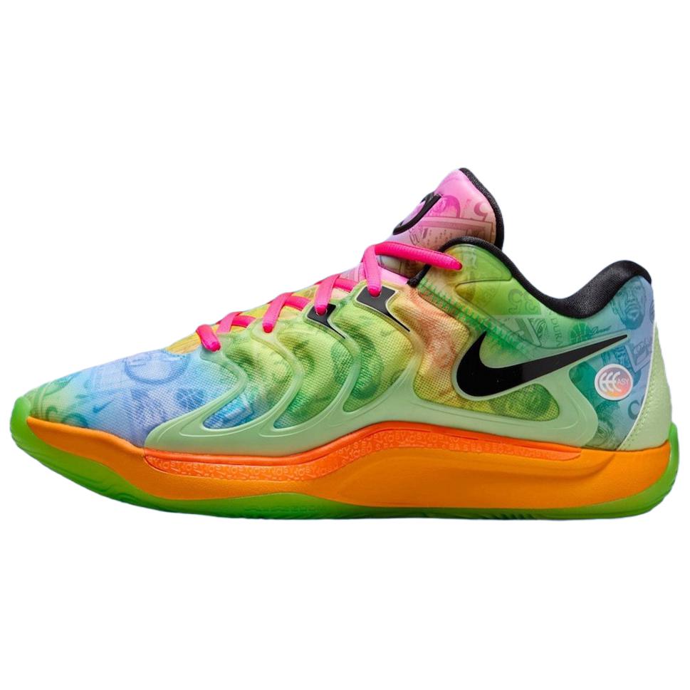 

Кроссовки KD 17 'All-Star' Nike, желтый зеленый фиолетовый