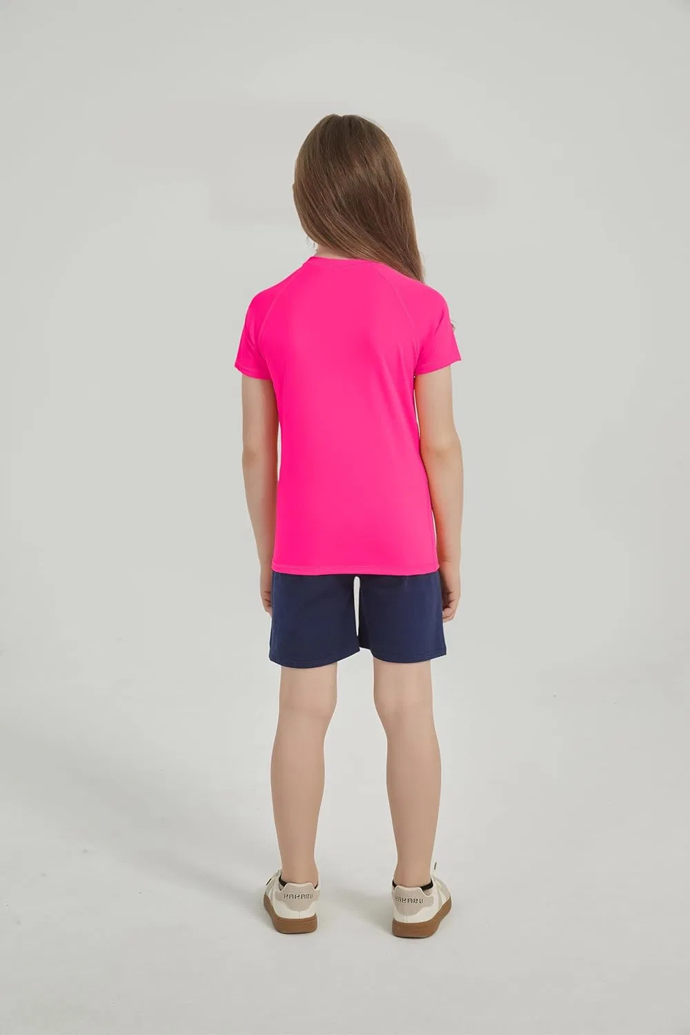 Рашгард для мальчиков и девочек UPF 50+, Shouldin, Hot Pink — фото 3