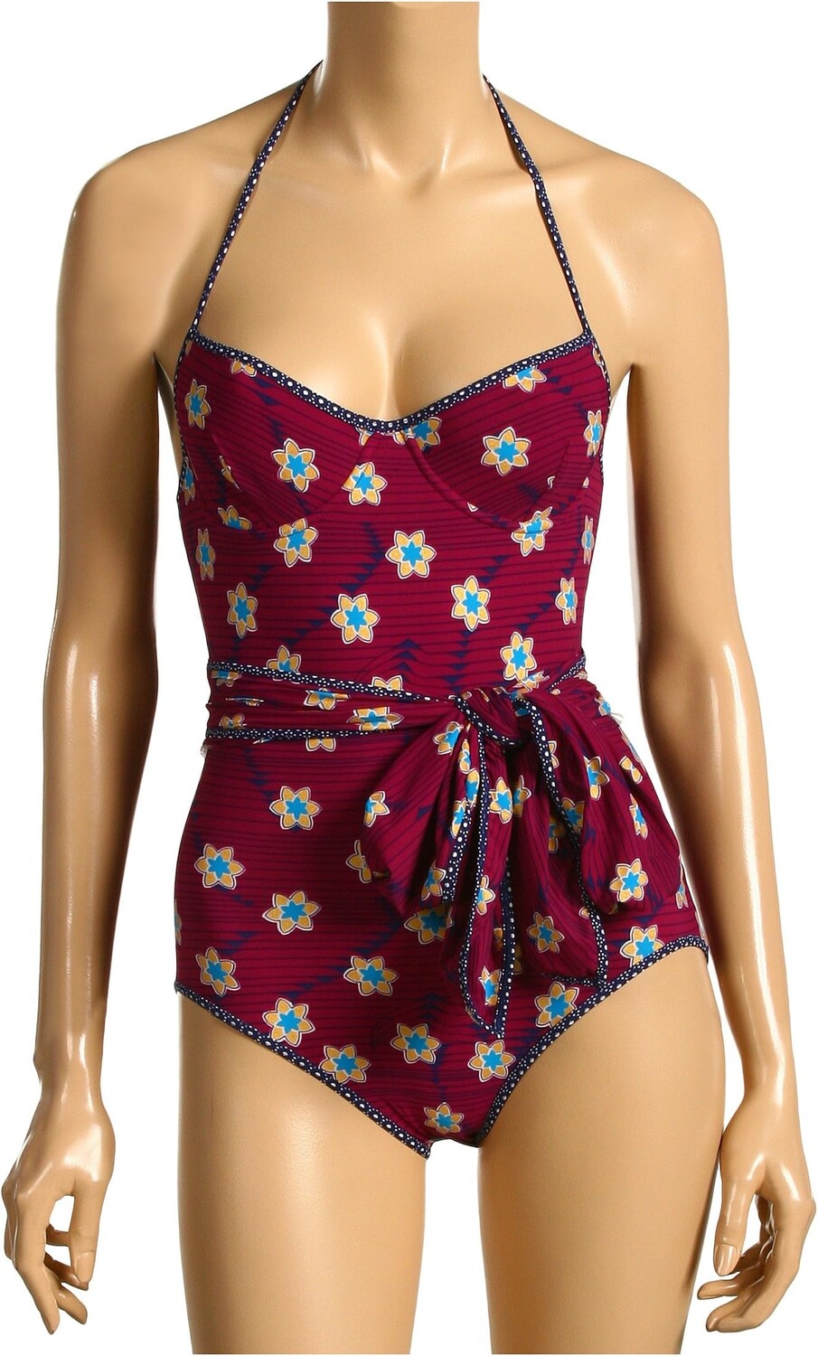 

Купальник Marc by Marc Jacobs MJ52222 Underwire Maillot, цвет Carmine