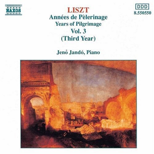 

CD диск Liszt / Jando: Annees de Pelerinage 3