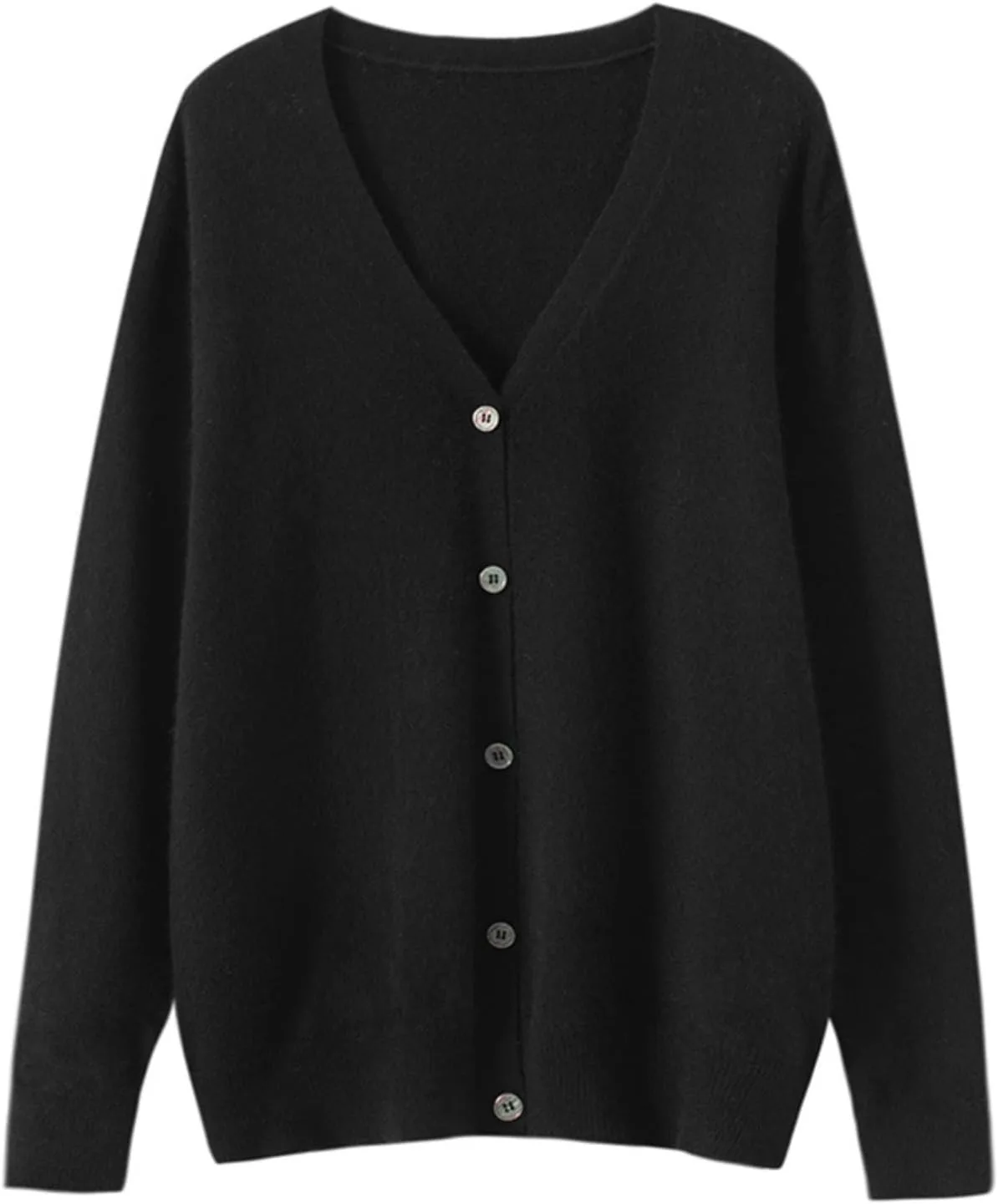 

Кардиган из шерсти для мужчин, классический V-образный вырез, легкий