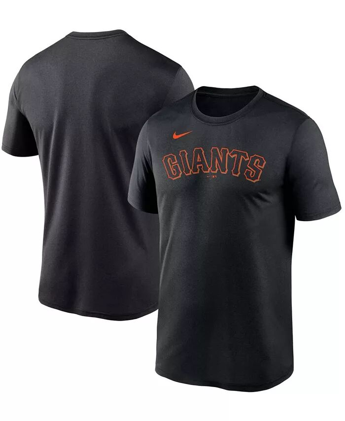 

Мужская черная футболка San Francisco Giants с надписью Legend Nike