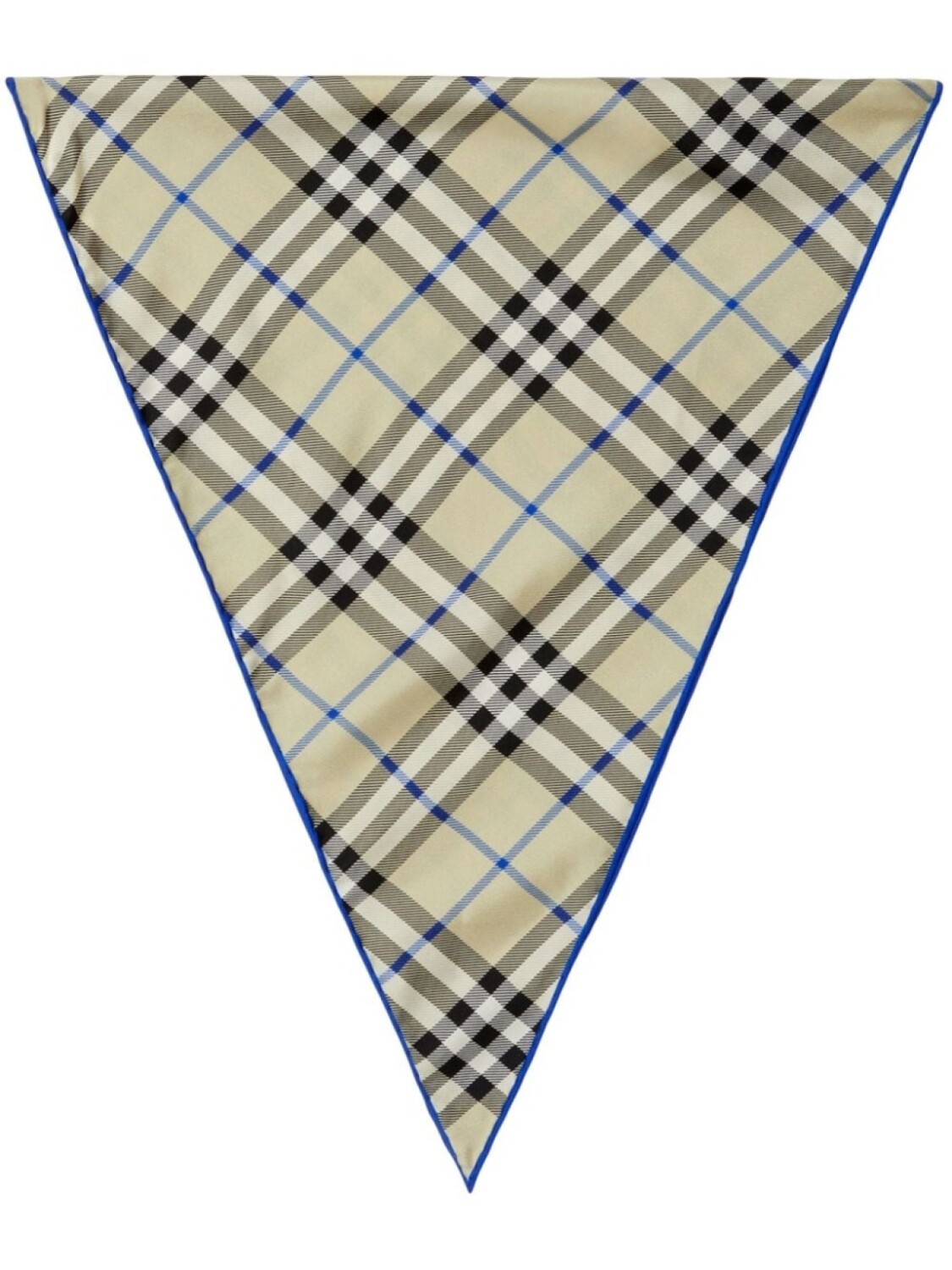 

Шелковый платок в клетку Vintage Check Burberry, бежевый