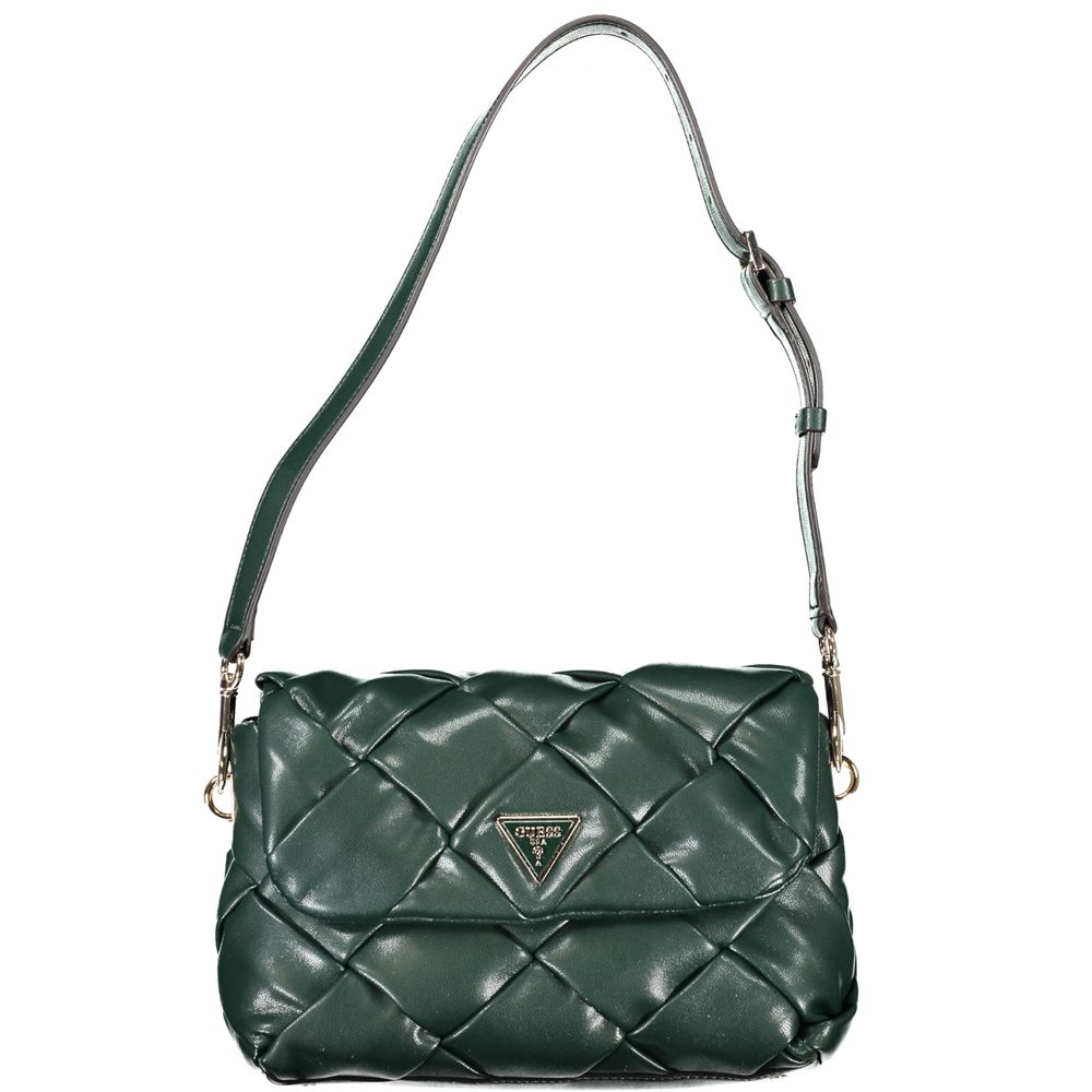 

Зеленая полиэтиленовая сумка Guess Shoes