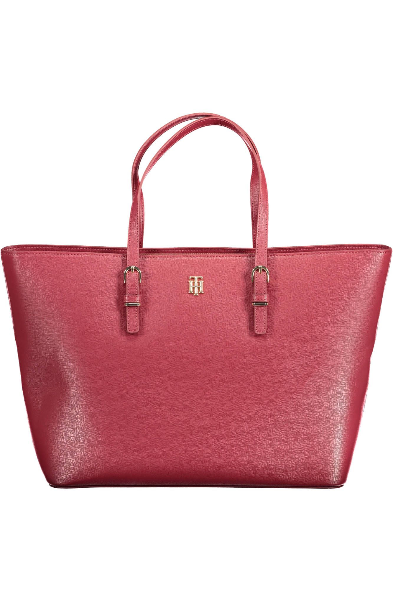 

Красная женская сумка из полиуретана Tommy Hilfiger