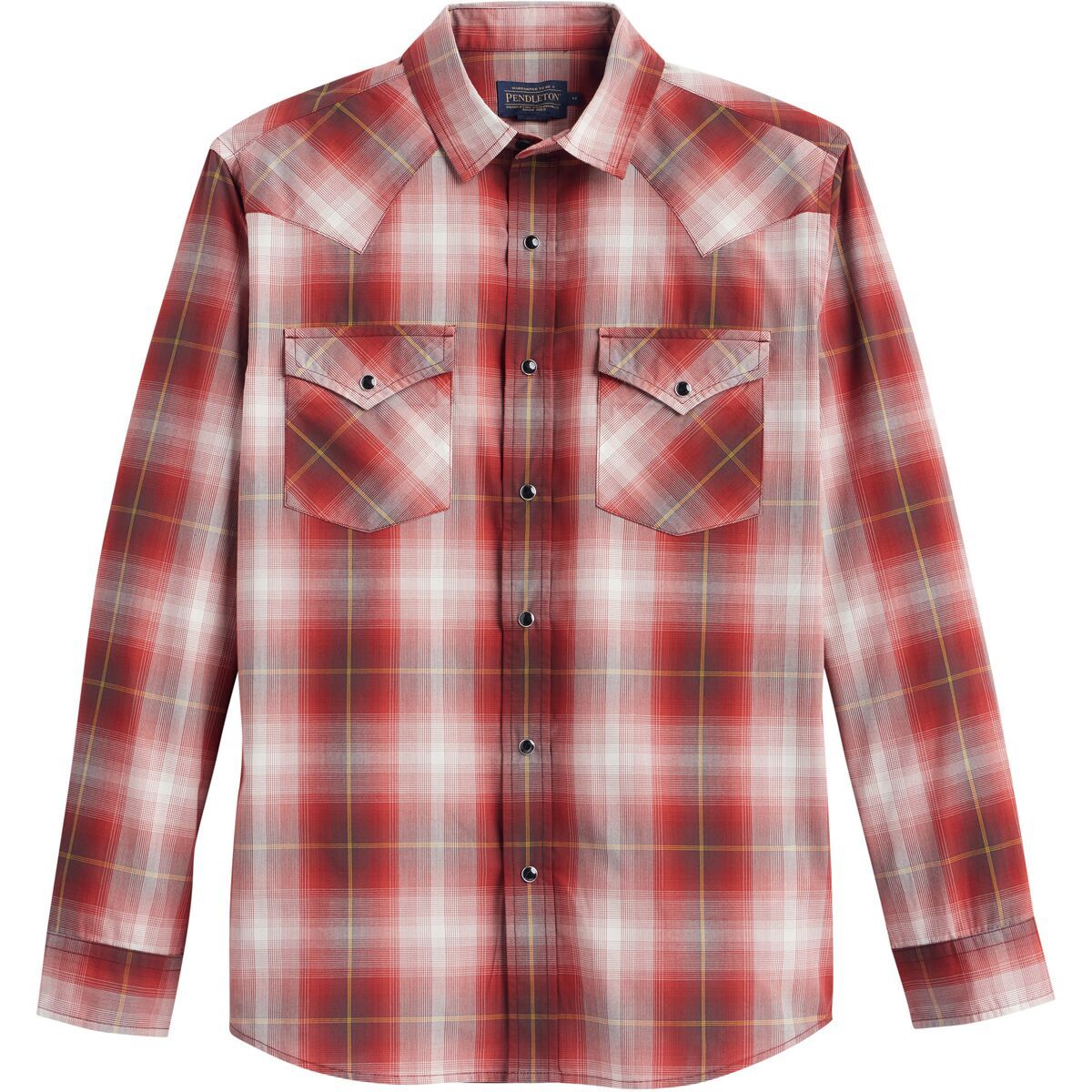 

Фронтьер рубашка с длинными рукавами Pendleton, белый