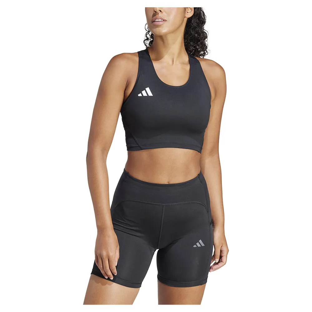 

Спортивный топ adidas Adizero Essentials Crop, черный