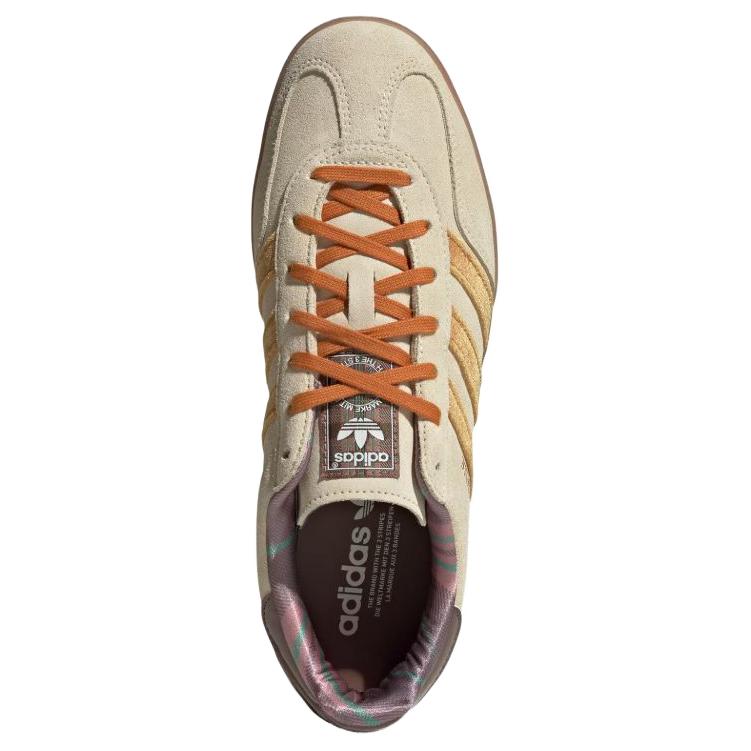 Adidas Originals Газелл Индор Герман Арми Трэйнерс Унисекс Бежевый, цвет Beige — фото 4