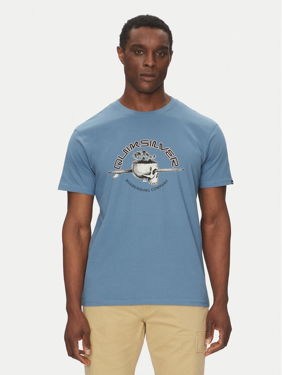 

Футболка обычного кроя EQYZT08056 Quiksilver, синий