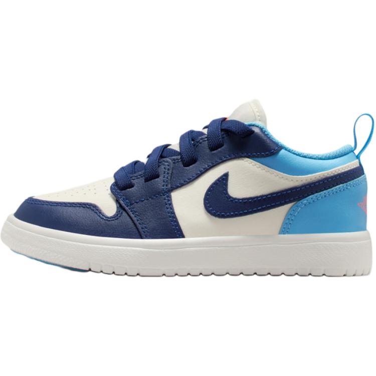 Jordan Кроссовки Air 1 Low top бело-синие детские