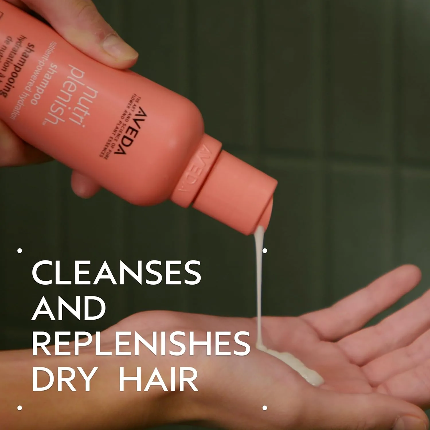 Шампунь и кондиционер Aveda Nutriplenish Light Moisture (двойной набор) | для нормальных и сухих волос | Органическое масло граната, кокосовое масло, масло манго | Объем: 1 литр — фото 2