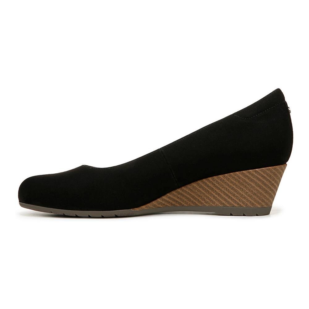 Женские туфли на танкетке Dr. Scholl's Be Flex, цвет Black Fabric — фото 3