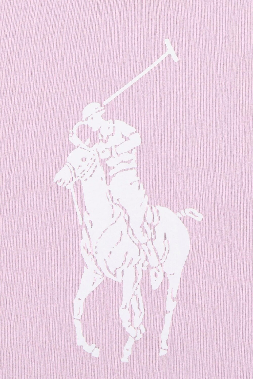 Розовая футболка и пижамные шорты с логотипом Polo Ralph Lauren, розовый — фото 4