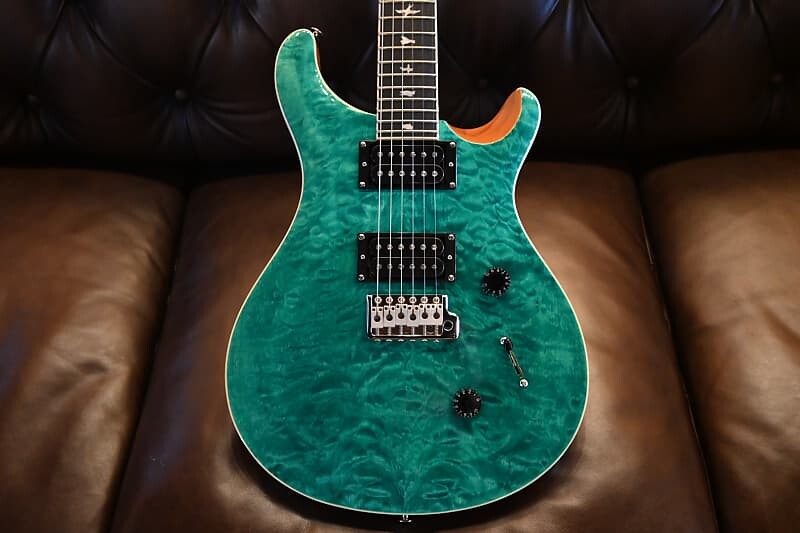 

Электрогитара PRS SE Custom 24 Quilt - Turquoise #6628