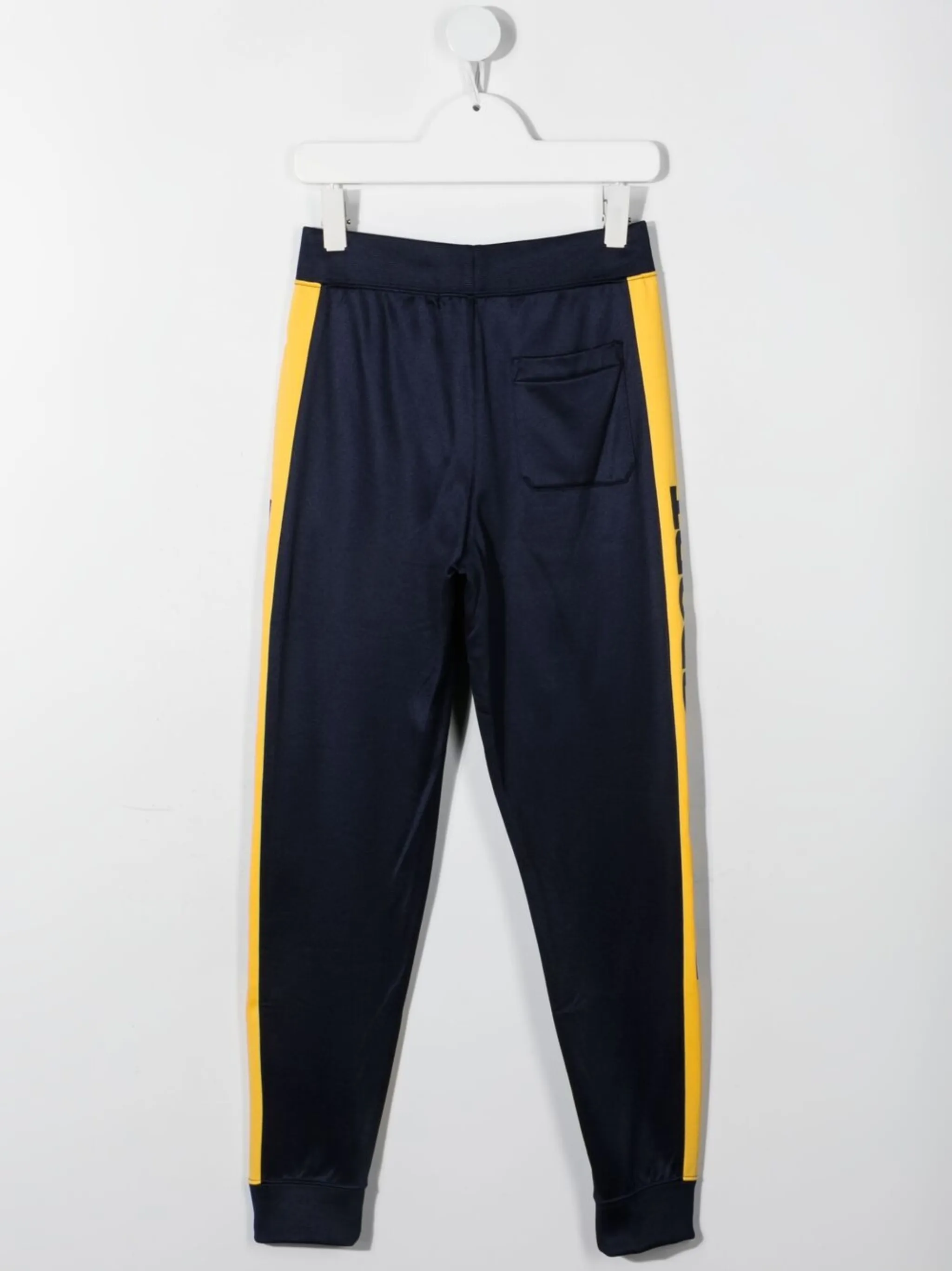 Спортивные брюки с логотипом Polo Ralph Lauren Kids, синий — фото 2