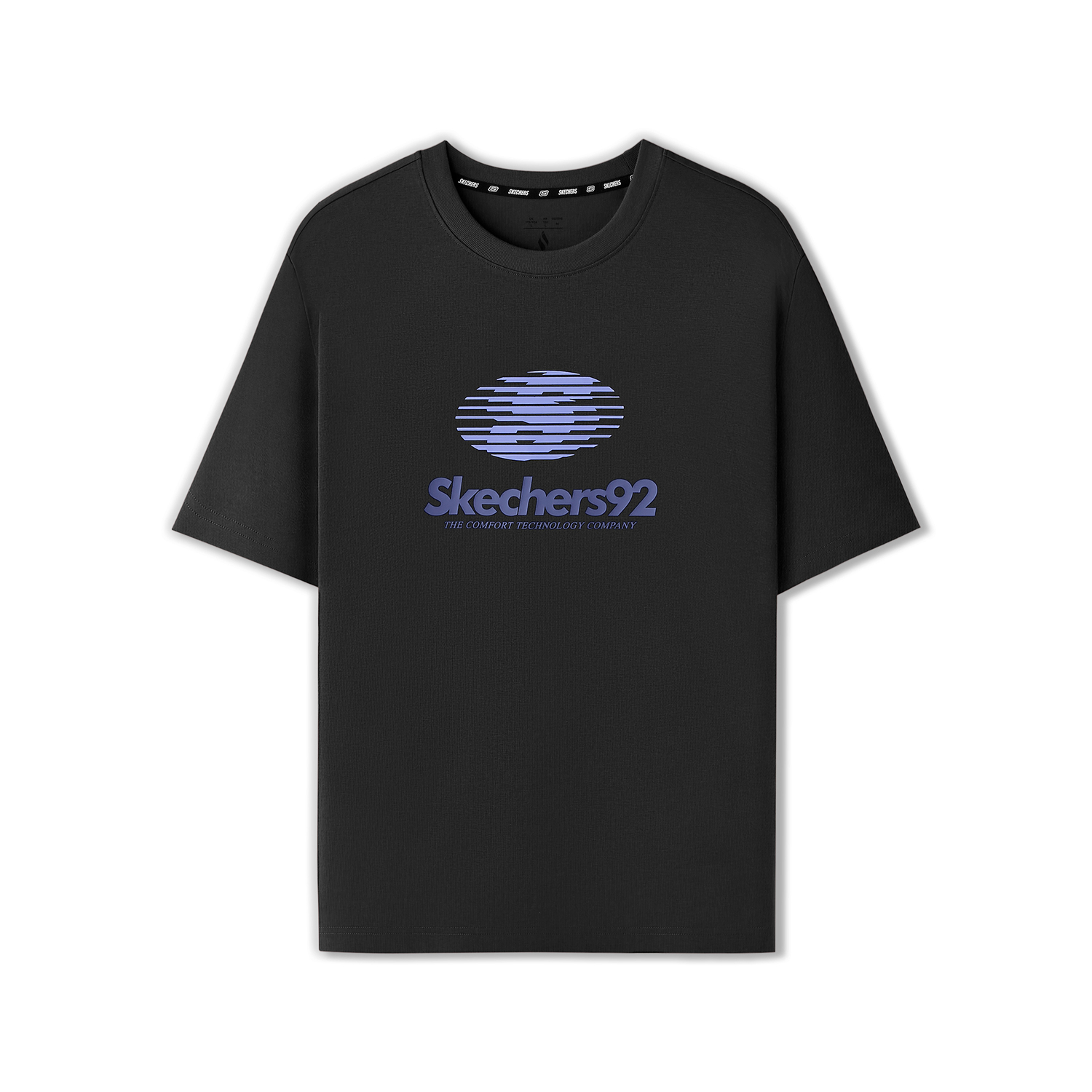 

Футболка унисекс Sports Life Collection угольно-черная Skechers, черный