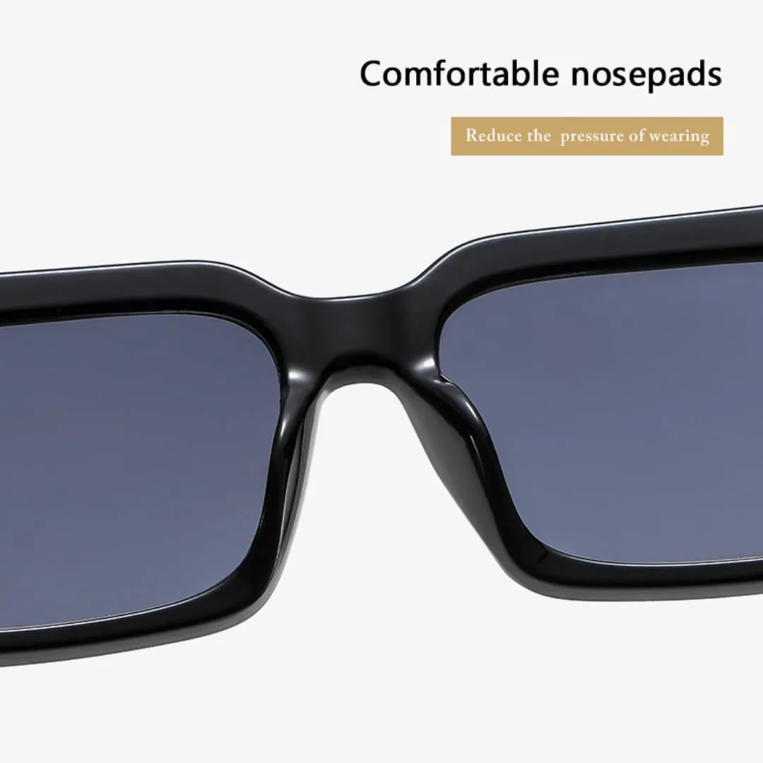 

Модные квадратные солнцезащитные очки для женщин и мужчин в стиле ретро с большой оправой, роскошные, трендовые, с защитой от УФ-излучения UV400 TVTBBVV, Beige